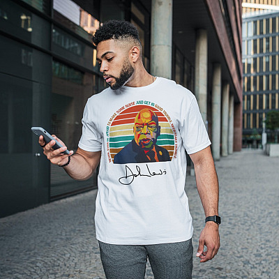 Alternative view of Never Ever Be Afraid to Make Some Noise and Get in Good Trouble Necessary Trouble Vintage T-Shirt