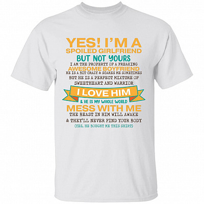 spoiled, White, Unisex T-Shirt