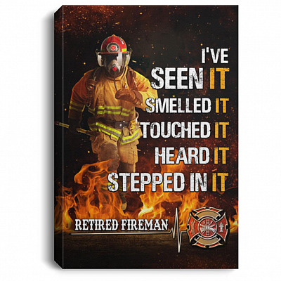 seen it canvas, White, 0.75'' Framed Canvas