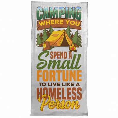 small fortune, White, Hand Towel - 15''x30''