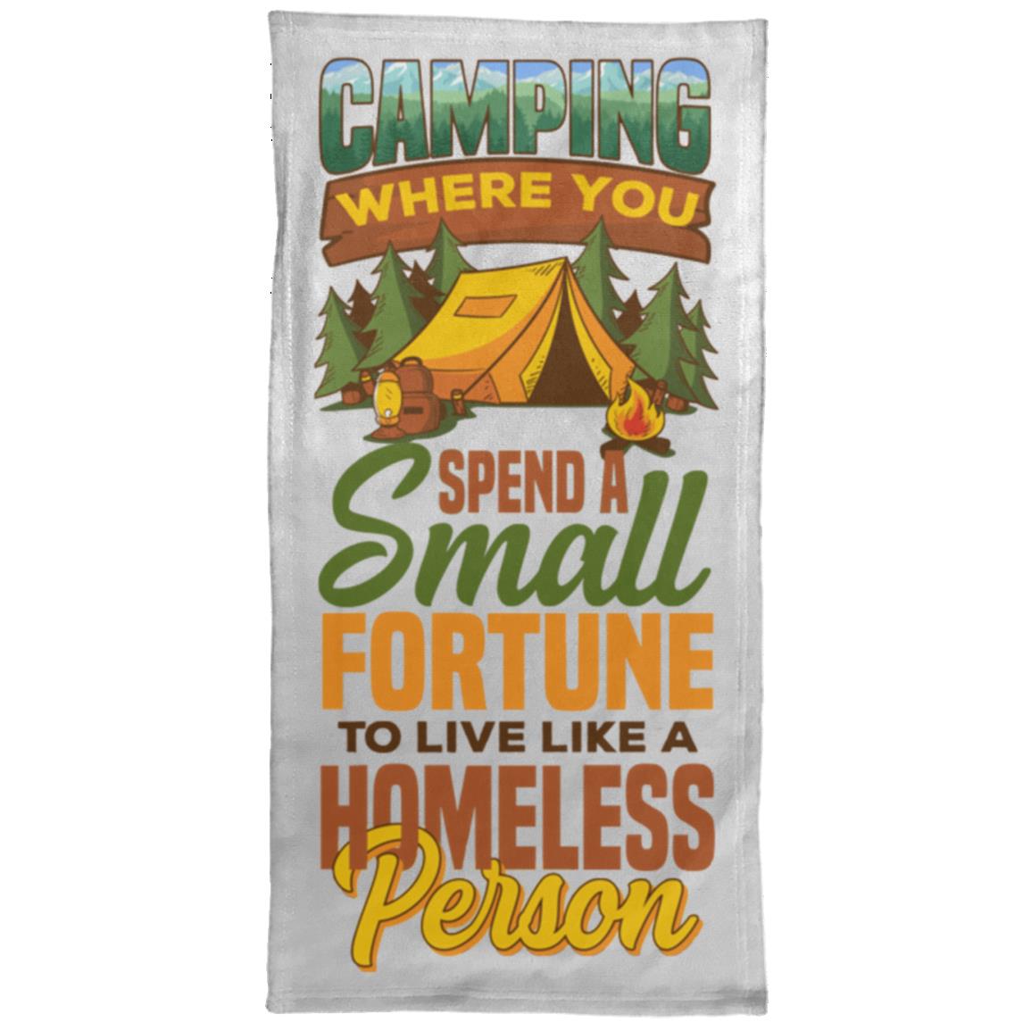 small fortune, White, Hand Towel - 15''x30''