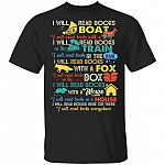 I Will Read Books on A Boat Unisex T-Shirt, Black, Unisex T-Shirt