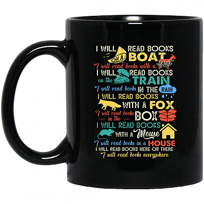 11 oz. Black Mug