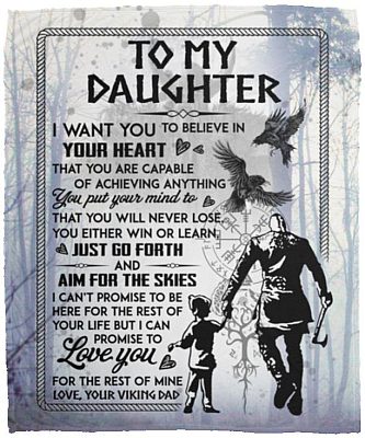 To My Daughter I Want You, White, Cozy Plush Fleece Blanket - 50x60