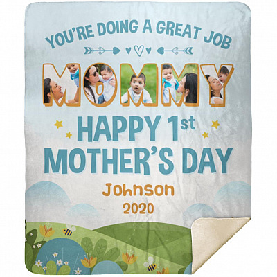 Premium Mink Sherpa Blanket - 50x60