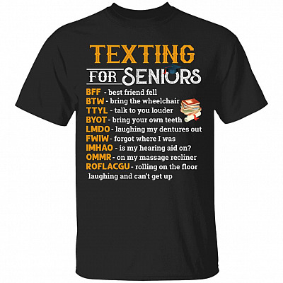 Seniors2 Shirt, Black, Unisex T-Shirt