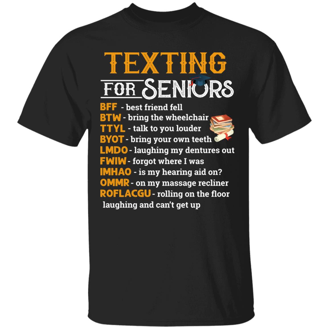 Seniors2 Shirt, Black, Unisex T-Shirt