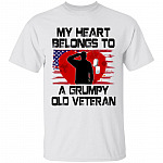 grumpy, White, Unisex T-Shirt