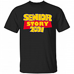 senior, Black, Unisex T-Shirt