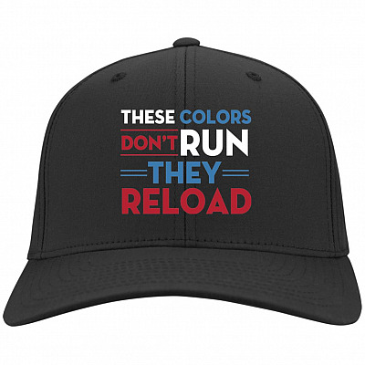 These Colors Don't Run They R Cap, Black, Twill Cap