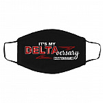 Personalized Mask, White, Cloth Face Cover – Medium/Large Personalized Mask, White, Cloth Face Cover – Medium/Large