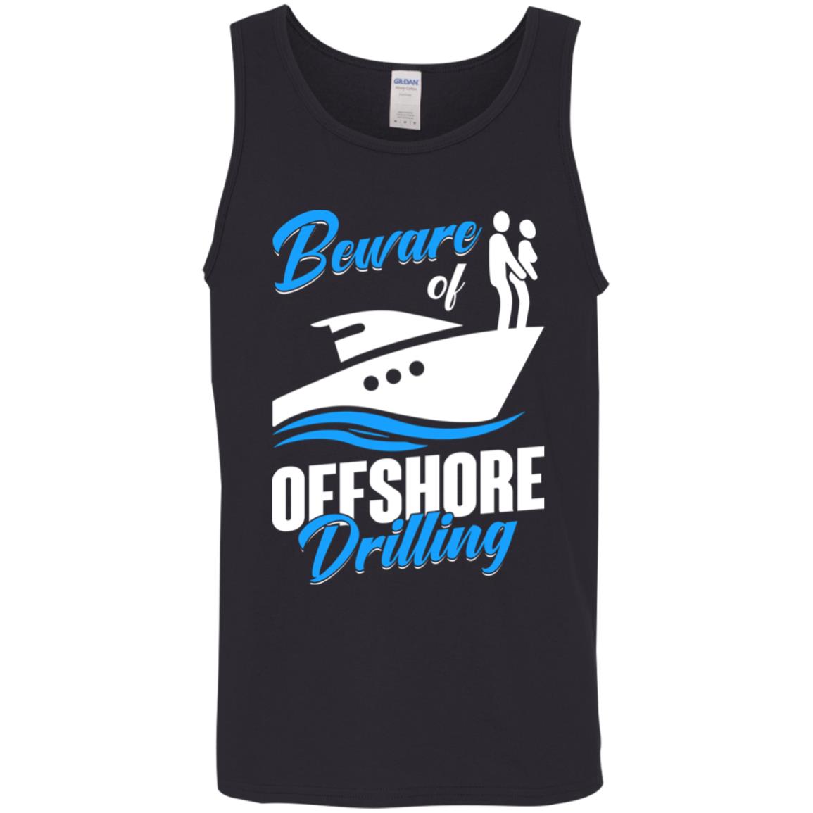 Beware Of Offshore, Black, Unisex Tank Top Beware Of Offshore, Black, Unisex Tank Top