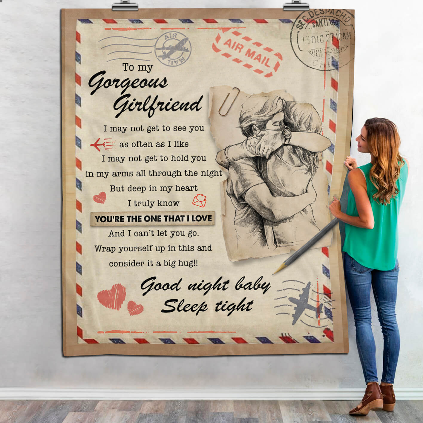 7BN. Gorgeous Girlfriend Letter mk2