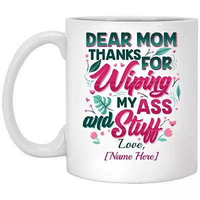 Personalized Mug, White, 11 oz. White Mug