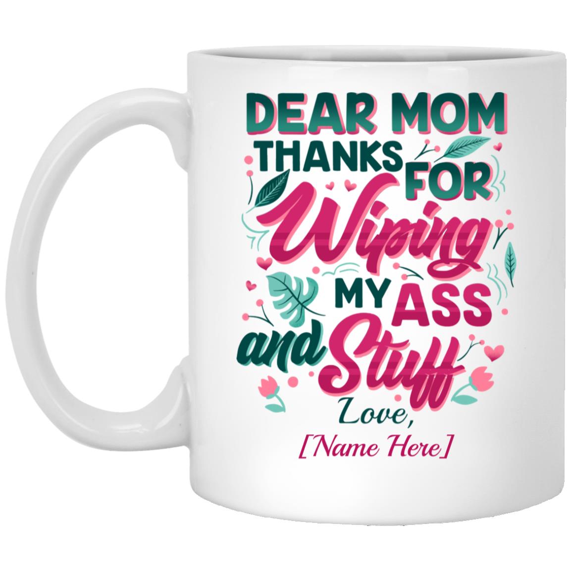 Personalized Mug, White, 11 oz. White Mug