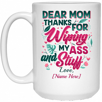 15 oz. White Mug