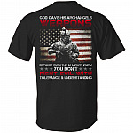 God Gave His Archangels We T-Shirt Only, Black, Unisex T-Shirt