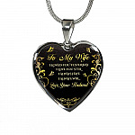 Personalized To My Wife I Loved You Yesterday I Love You Still I Always Have I Always Will Heart Pendant Necklace