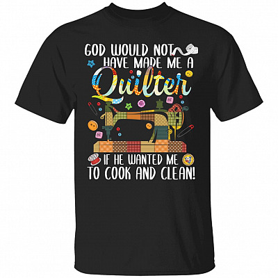 God Would Not Have Made MShirt, Black, Unisex T-Shirt