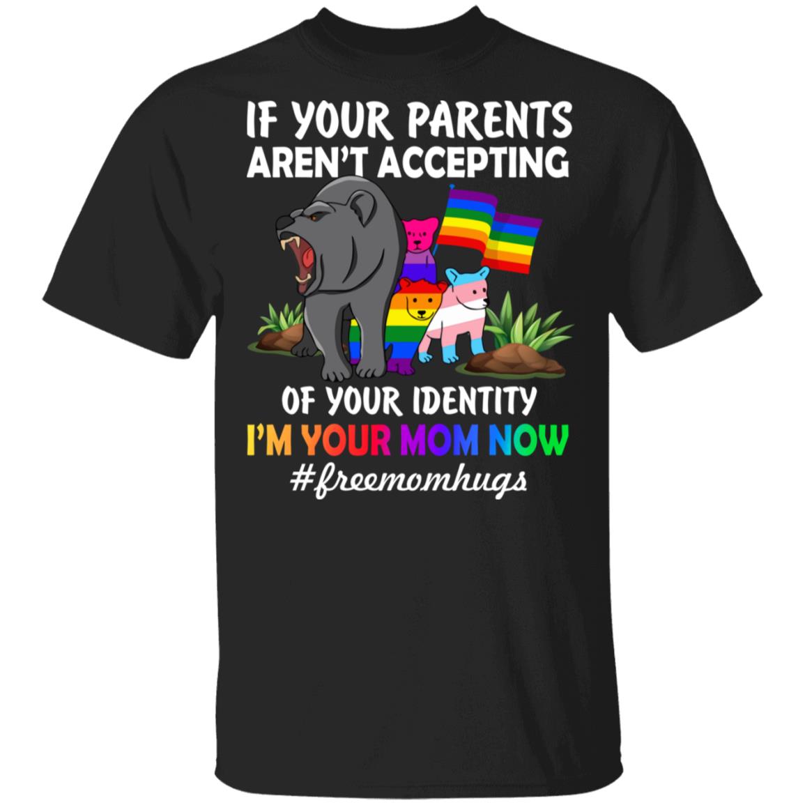 If Your Parents Arent Accepting Of YShirt, Black, Unisex T-Shirt