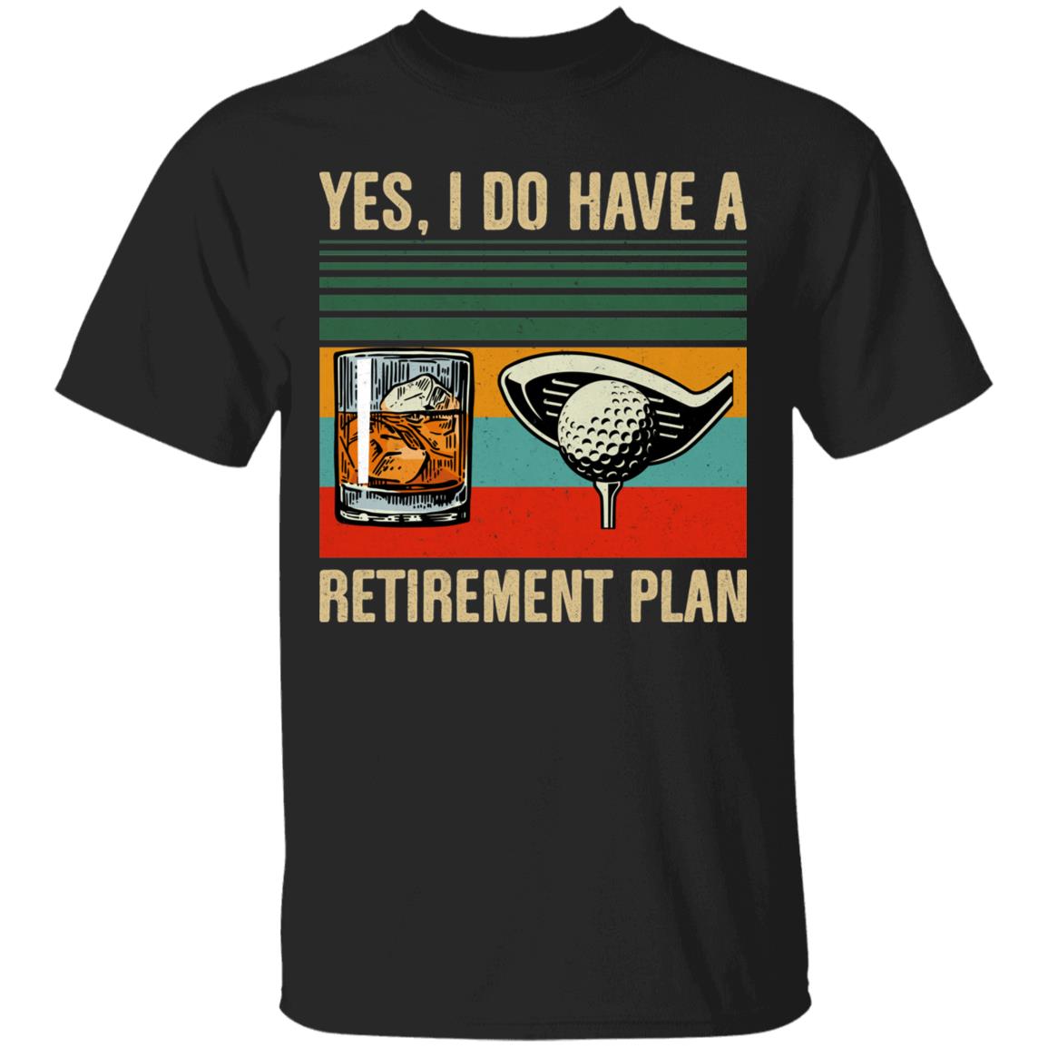 Retirement Shirt, Black, Unisex T-Shirt