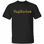 Vagitarian T-Shirt, Black, Unisex T-Shirt