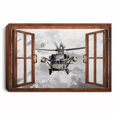 0.75'' Framed Canvas