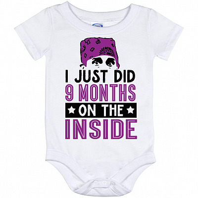 9 month, White, Baby Onesie - 12 Month