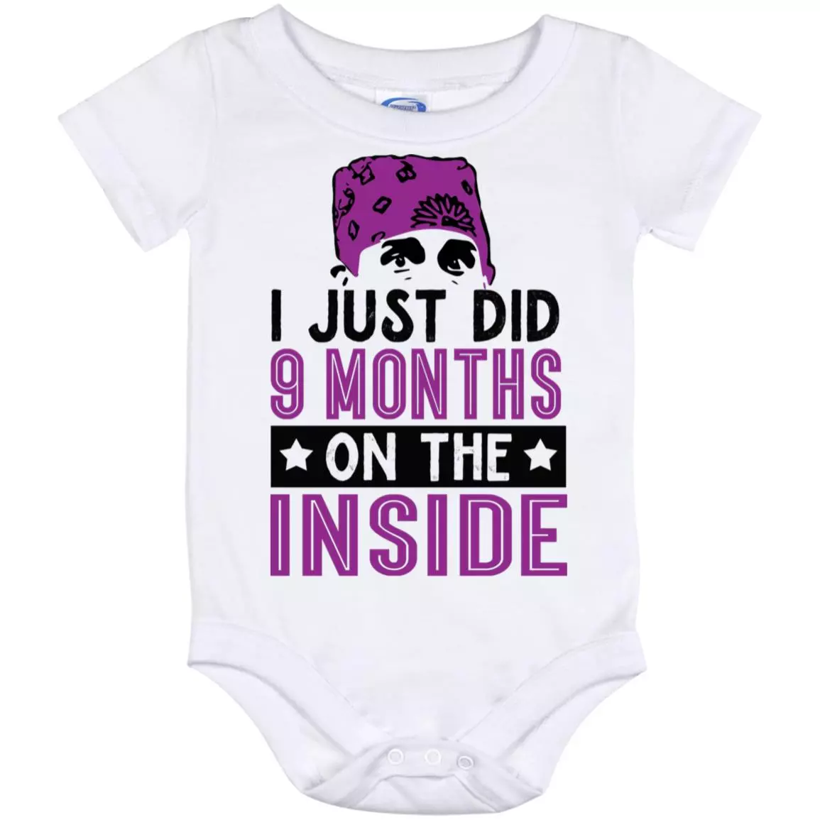 9 month, White, Baby Onesie - 12 Month