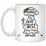 Personalized Happy Mother's Day Mug, White, 11 oz. White Mug Personalized Happy Mother's Day Mug, White, 11 oz. White Mug