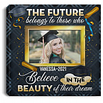 Personalized Photo future canvas, White, 0.75'' Framed Canvas Personalized Photo future canvas, White, 0.75'' Framed Canvas
