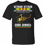 door gunner T, Black, Unisex T-Shirt
