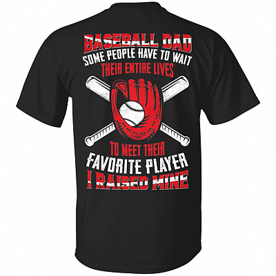Baseball Shirt, Black, Unisex T-Shirt