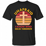 unafraid, Black, Unisex T-Shirt