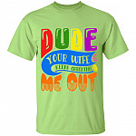 Dad and Son Shirt Dude Your, Mint Green, Youth T-Shirt