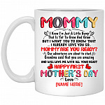 Personalized Mommy I Know I'm, White, 11 oz. White Mug