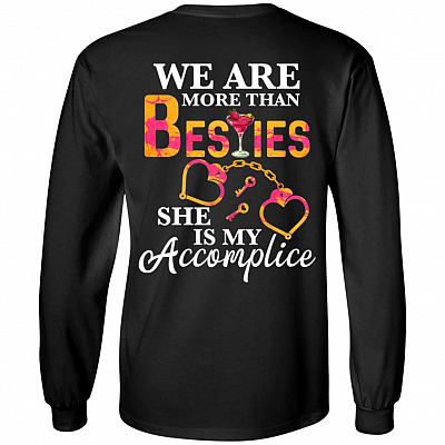 We Are More Than Best Is My AHoodie, Black, Long Sleeve