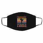 hugger mask, White, Cloth Face Cover – Medium/Large