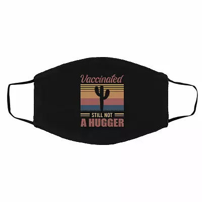 hugger mask, White, Cloth Face Cover – Medium/Large