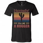 hugger tee, Black, V-Neck T-Shirt