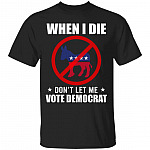 When I Die Tee, Black, Unisex T-Shirt