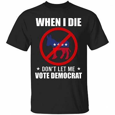 When I Die Tee, Black, Unisex T-Shirt