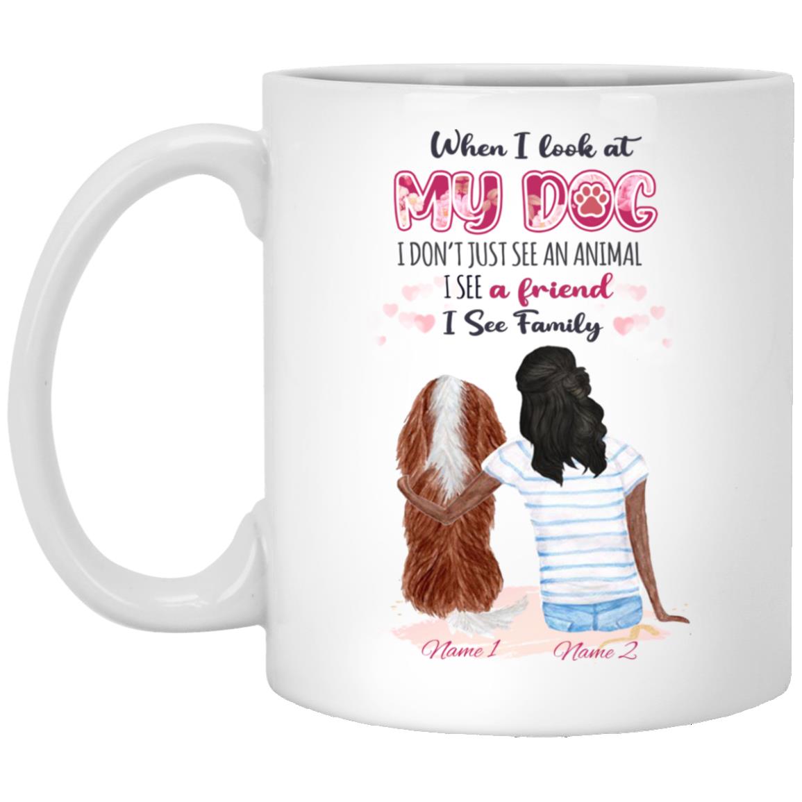 Personalized Gift Mug, White, 11 oz. White Mug