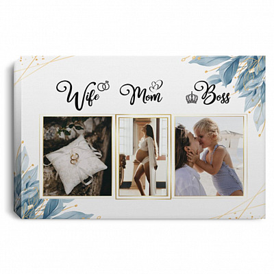 0.75'' Framed Canvas