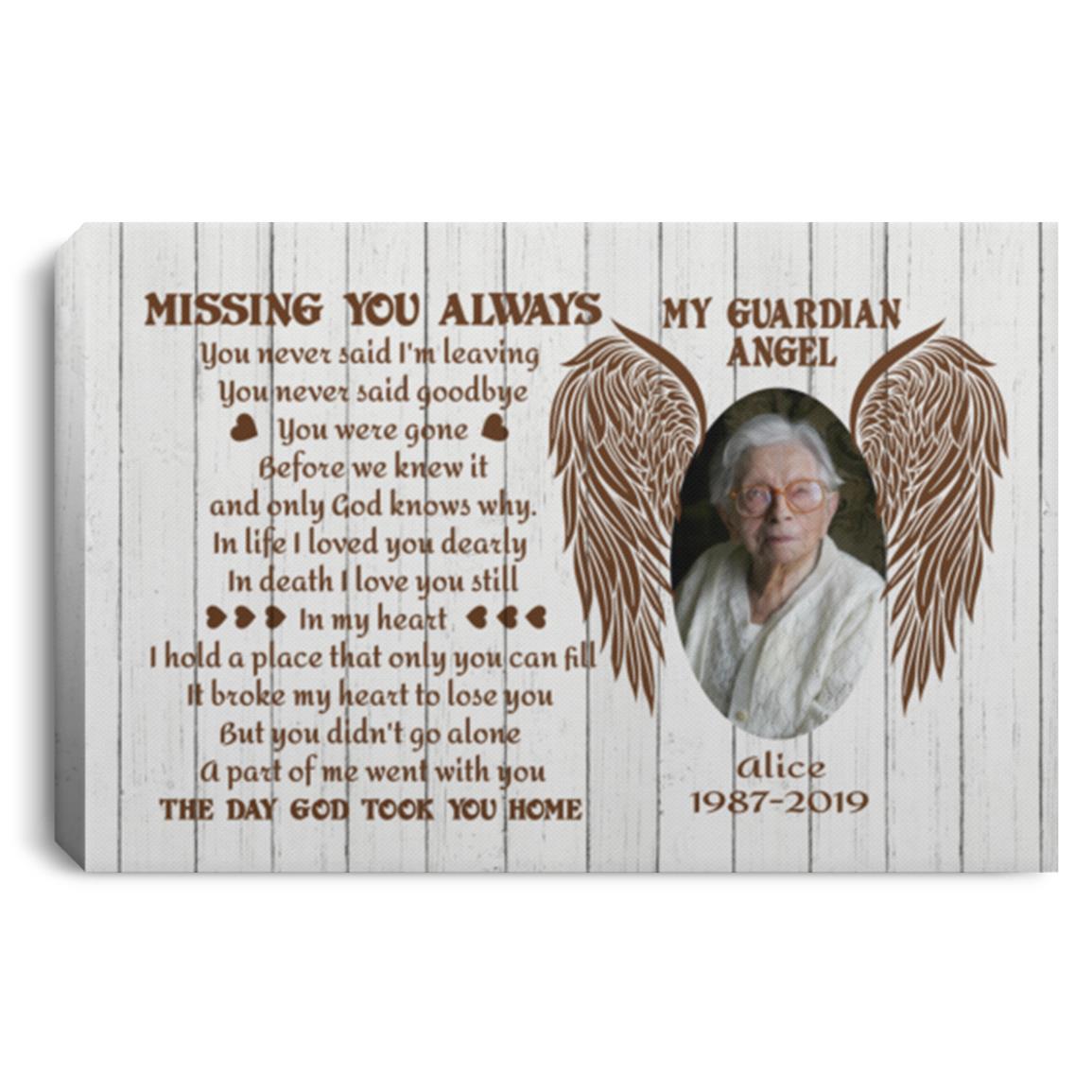 Personalized Custom Photo canvas, White, 0.75'' Framed Canvas