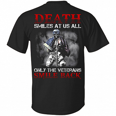 1N.Death Smile At Us All, Black, Unisex T-Shirt