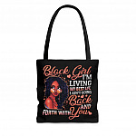 I'm Living My Best Life I Ain't Going Back and Forth with You All Over Print Tote Bag - Shoulder Bag