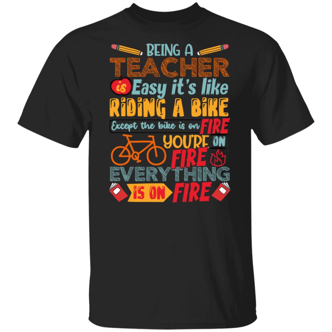 A Teacher T, Black, Unisex T-Shirt A Teacher T, Black, Unisex T-Shirt