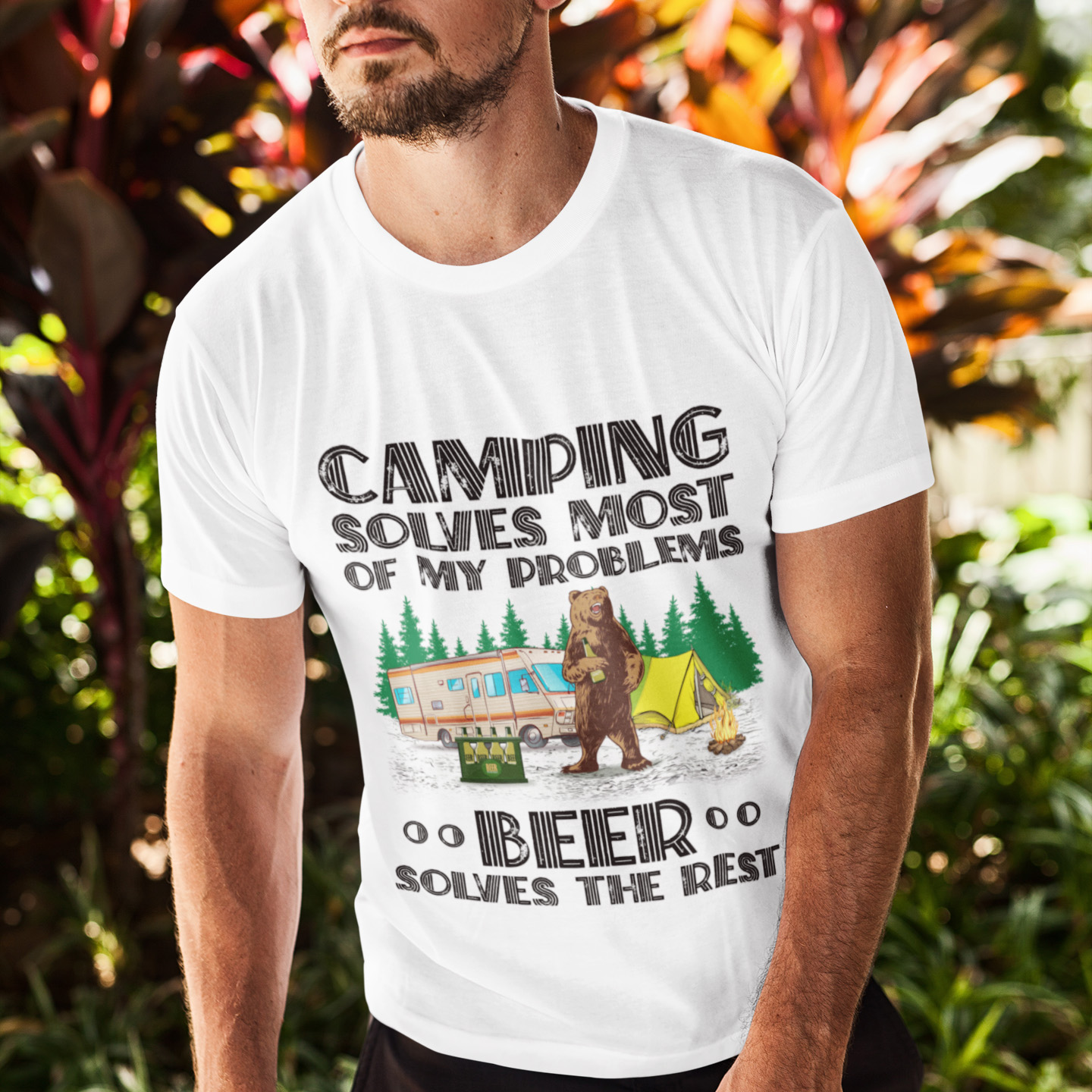4MH. Camping Bear (beer)-mk