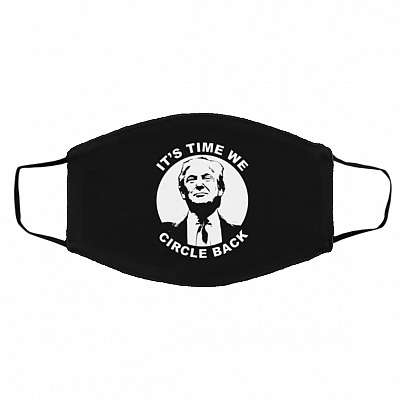 Donald Trump It's Face Mask, Black, Cloth Face Cover – Medium/Large